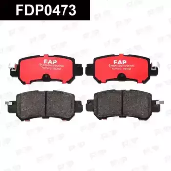Тормозные колодки дисковые FAP FDP0473
