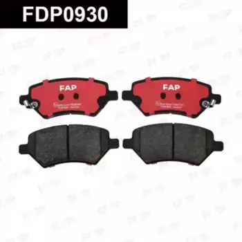 Тормозные колодки дисковые FAP FDP0930
