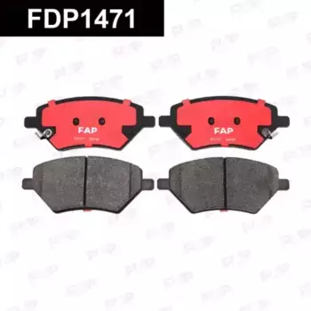 Тормозные колодки дисковые FAP FDP1471