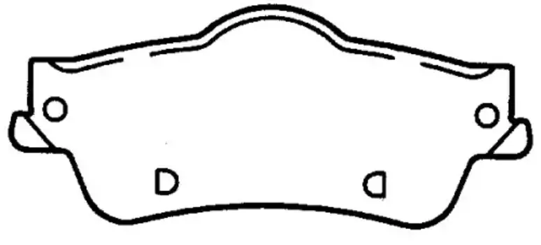 Тормозные колодки дисковые FRICTION MASTER ELT1352