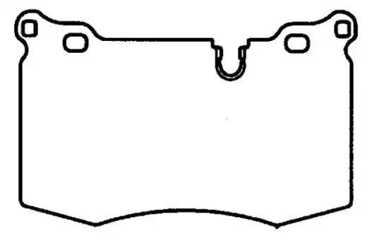 Тормозные колодки дисковые FRICTION MASTER ELT1403