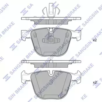 Тормозные колодки дисковые HI-Q SP2213