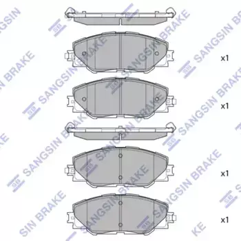 Тормозные колодки дисковые HI-Q SP2389
