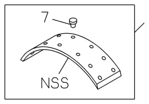 Тормозные колодки дисковые ISUZU 5878317740