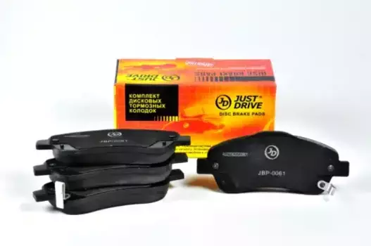 Тормозные колодки дисковые JUST DRIVE JBP0061