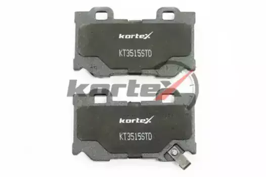 Тормозные колодки дисковые KORTEX KT3515STD