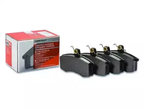 Тормозные колодки дисковые LADA 21080350180083