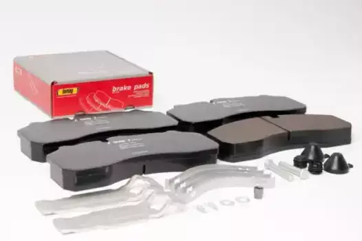 Тормозные колодки дисковые LUMAG 29108 00 901 10