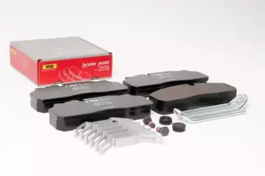 Тормозные колодки дисковые LUMAG 29126 00 901 00