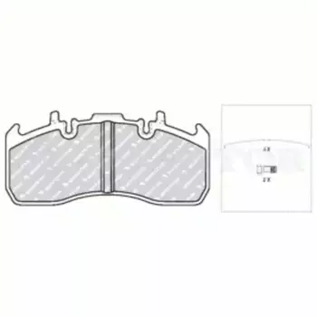 Тормозные колодки дисковые MERITOR MDP3173K