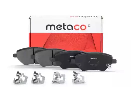 Тормозные колодки дисковые METACO 3000562