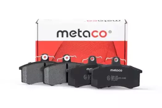 Тормозные колодки дисковые METACO 3000-196