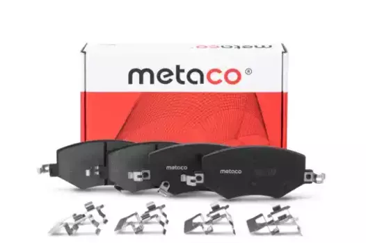 Тормозные колодки дисковые METACO 3000-784