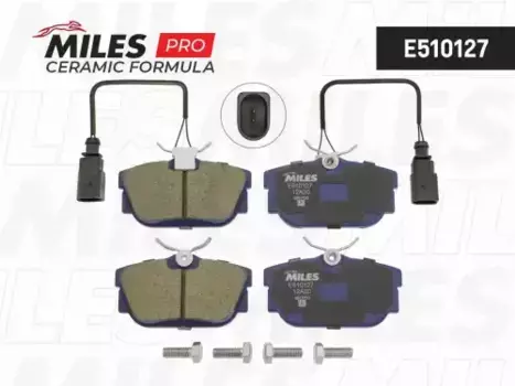 Тормозные колодки дисковые MILES E510127