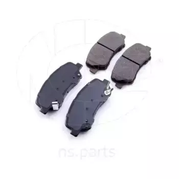 Тормозные колодки дисковые NSP NSP02581014LA00
