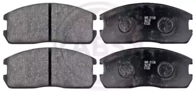 Тормозные колодки дисковые передняя ось A.B.S. 36178