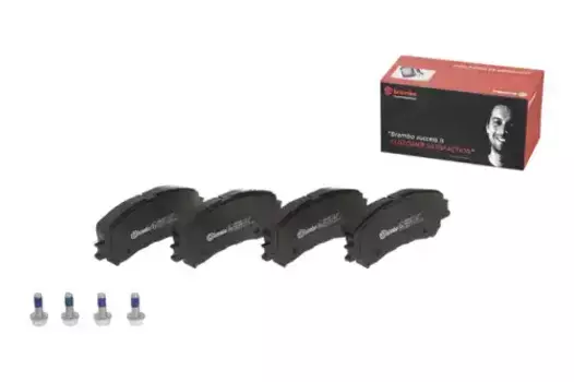 Тормозные колодки дисковые передняя ось BREMBO P68067