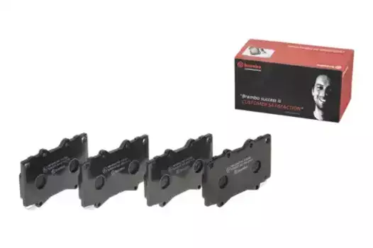 Тормозные колодки дисковые передняя ось BREMBO P 83 048