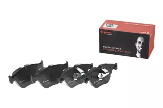 Тормозные колодки дисковые передняя ось BREMBO P 06 074
