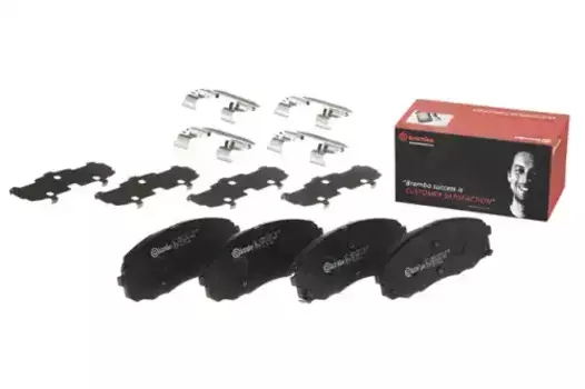 Тормозные колодки дисковые передняя ось BREMBO P 30 095