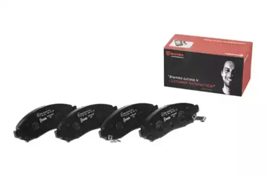 Тормозные колодки дисковые передняя ось BREMBO P 56 096