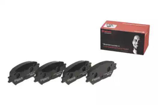 Тормозные колодки дисковые передняя ось BREMBO P 83 062
