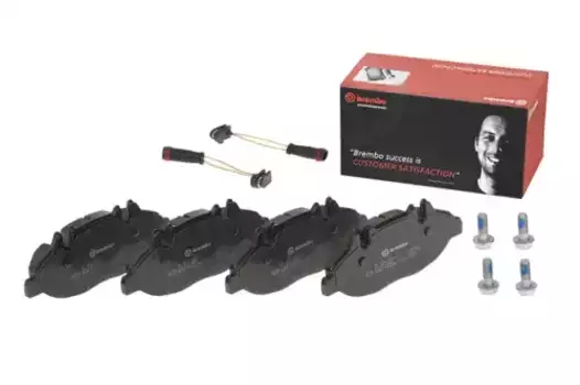 Тормозные колодки дисковые передняя ось BREMBO P 50 050