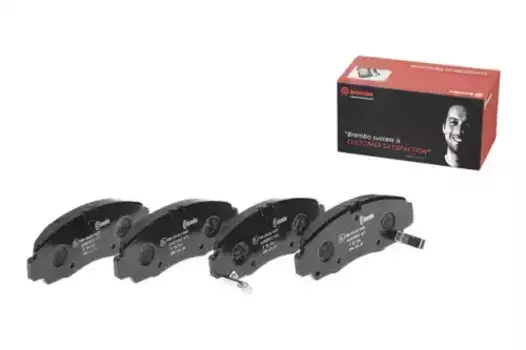 Тормозные колодки дисковые передняя ось BREMBO P 28 034