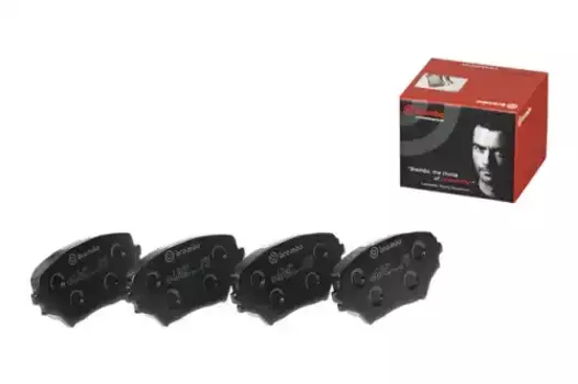Тормозные колодки дисковые передняя ось BREMBO P 83 055