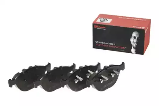 Тормозные колодки дисковые передняя ось BREMBO P 06 028