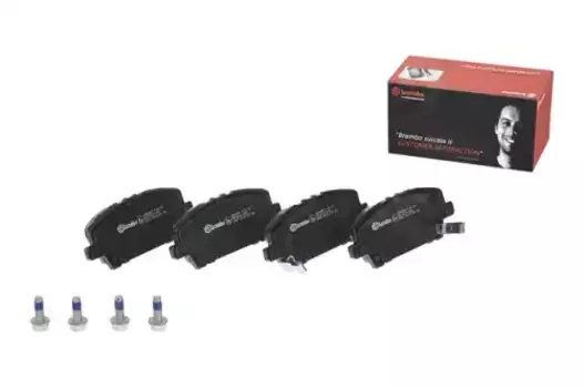 Тормозные колодки дисковые передняя ось BREMBO P 28 037