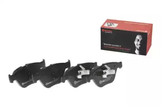 Тормозные колодки дисковые передняя ось BREMBO P 06 055