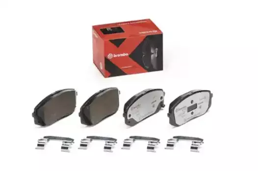 Тормозные колодки дисковые передняя ось BREMBO P 30 056X