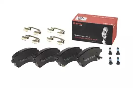 Тормозные колодки дисковые передняя ось BREMBO P 30 064