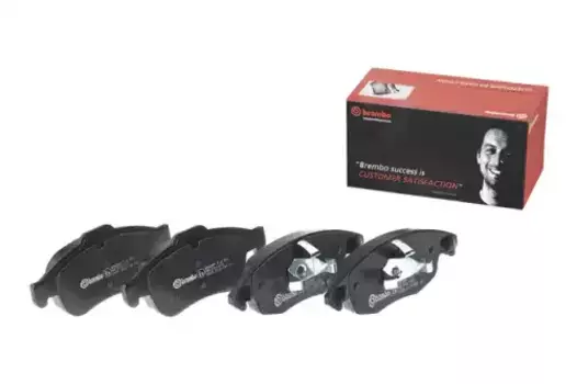 Тормозные колодки дисковые передняя ось BREMBO P 61 083