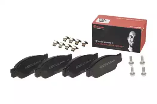 Тормозные колодки дисковые передняя ось BREMBO P 36 012