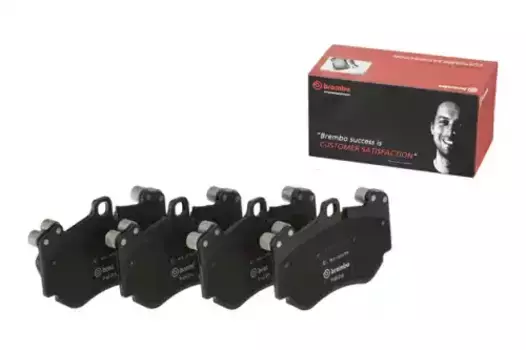 Тормозные колодки дисковые передняя ось BREMBO P 65 016