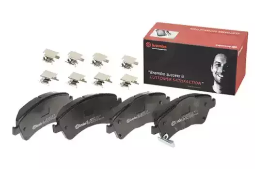 Тормозные колодки дисковые передняя ось BREMBO P 83 109