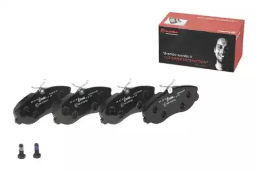 Тормозные колодки дисковые передняя ось BREMBO P 24 039