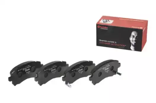 Тормозные колодки дисковые передняя ось BREMBO P 78 010