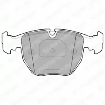 Тормозные колодки дисковые передняя ось DELPHI LP1003