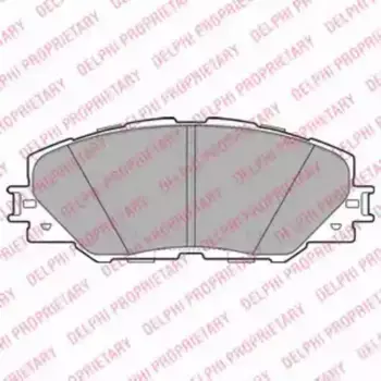 Тормозные колодки дисковые передняя ось DELPHI LP2003