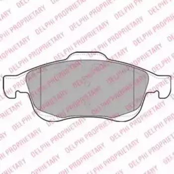 Тормозные колодки дисковые передняя ось DELPHI LP2101