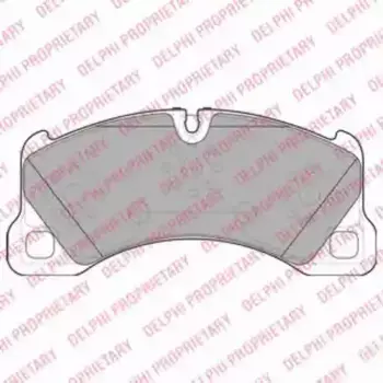 Тормозные колодки дисковые передняя ось DELPHI LP2117