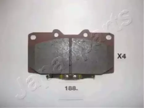 Тормозные колодки дисковые передняя ось JAPANPARTS PA-188AF