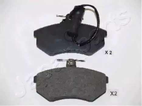 Тормозные колодки дисковые передняя ось JAPANPARTS PA-020AF