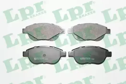 Тормозные колодки дисковые передняя ось LPR 05P1751