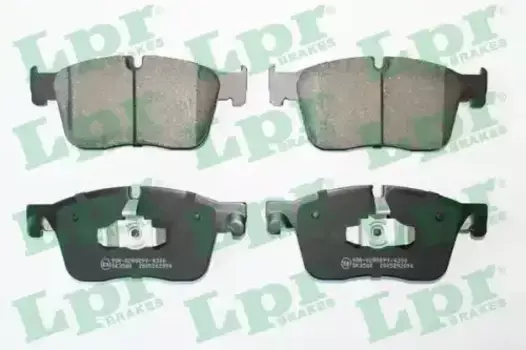 Тормозные колодки дисковые передняя ось LPR 05P2096