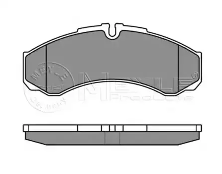 Тормозные колодки дисковые передняя ось MEYLE 025 291 2117
