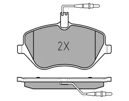 Тормозные колодки дисковые передняя ось MEYLE 025 241 3317/W